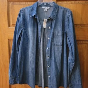 Old Navy Denium Long Sleved Shirt